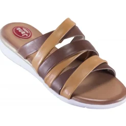 Sandales*Jana Avril Cognac Comb